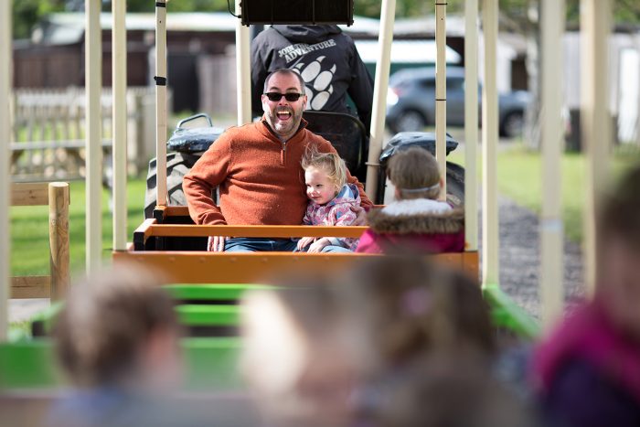 Birthday Party Tractor Ride