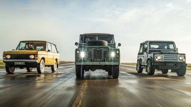 Everrati Range Rover Classic and Land Rover Defender